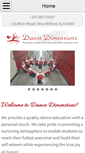 Mobile Screenshot of dance-dimensions.net